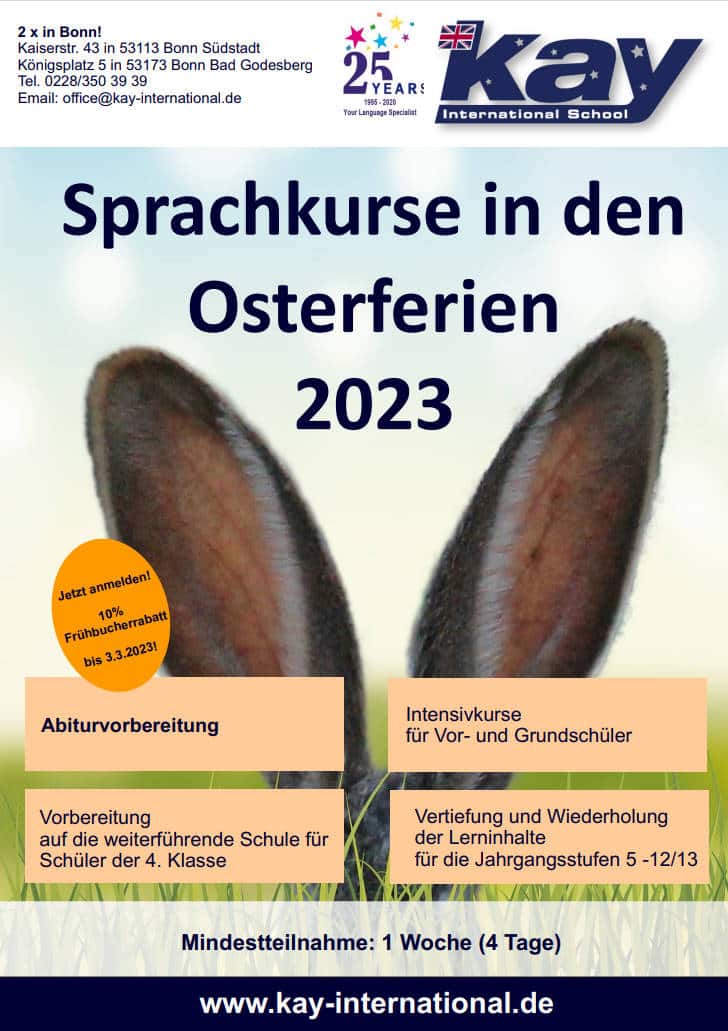 Sprachkurse in den Osterferien